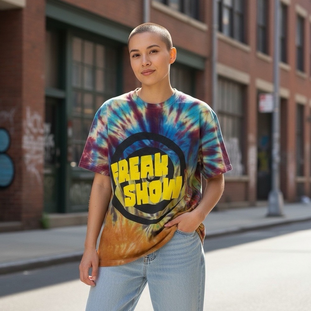 Gallery‎ Dept Freak Show T-Shirt Size Small Tie Dye